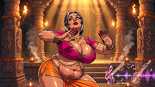 Huge Boobs Indian Animation