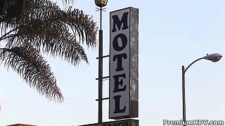 First time ebony hooker Rane Revere passionate sucking and