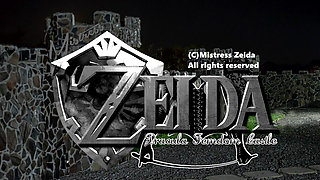 Merciless testicle flogging