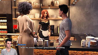 Amnesia: sexy handsome blondie naked  in the toilet s2ep.4