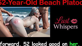 52-year-old Beach Platoon - English Sex Story
