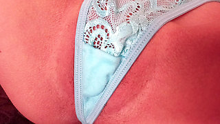 Female masturbation squirting in close-up
