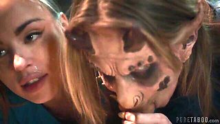 Doggystyle movie with wonderful Ashley Lane and Anna Claire Clouds from Pure Taboo