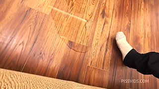 Hot German Squirting From Her Ass And Getting Golden Shower