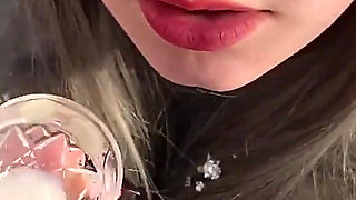 Slavic Core. Frozen Cum Load Drinking - Vilu Vidish Cut Clip