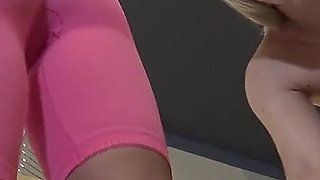 Dominant Lesbian Duo Enjoys Bouncing on Stomachs