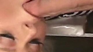 Blonde MILF Takes Thick Cock Deep in Ass