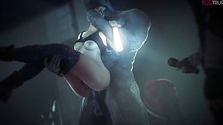 resident evil sex claire redfield anal