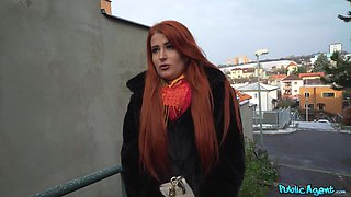 Erik Everhard's Redhead Passion with a Bubble Butt in Public