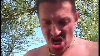 Mature chick banged slightly doggystyle!