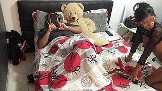 I masturbate next to my stepfather and he doesn t notice. by TatiMartin: Porn