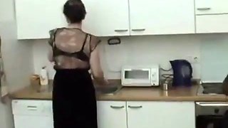 Cock starved mom fucks her own son proof