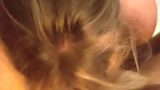 Sexy Amateur Blonde Loves to Suck Balls and Swallow All