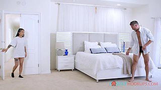 Asian Teen Cutie Paisley Paige wants big cock