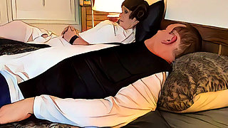 Granny Princess Leia Sucks Han Solo! An AI Animated Adventure