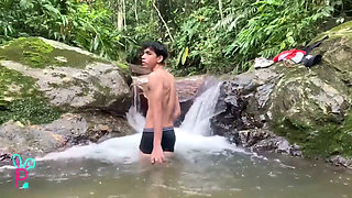 Isak Masturbates in the Middle of the River