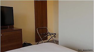 Stepmother And Stepson Share A Bed In A Hotel