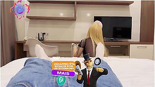 The Sexy Maid Stayed For More After Cleaning The Room