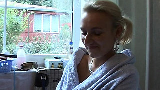 Czech First Video 22: Blonde Gets All the Cum