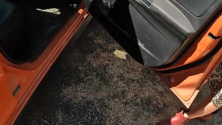POV: I Rode Your Dick in the Car After Begging to Get Bred