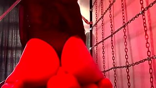 Fetish babe in bdsm fucking