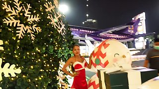 Xmas special with his big ass Thai GF