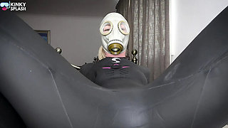 Leather Glove Handjob & Orgasm Denial JOI - Blonde Femdom Mistress Lucy Lauren Makes You Watch Her Cum