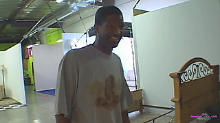 A Redhead Horny Slut with Big Tits Gets Fucked Hardcore by a Big Black Cock