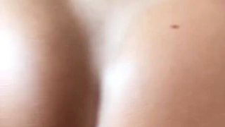 Hot girl with big ass gets railed doggystyle. She moans like a slut as my huge cock penetrates her pussy