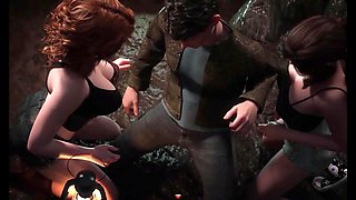 The Genesis Order The Slutty Red Head Doing Naughty Things In The Cave Ep40