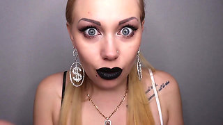 Giantess Swallowing Her Shrinking Slaves in Front of the Eyes of Her New Food-targets!