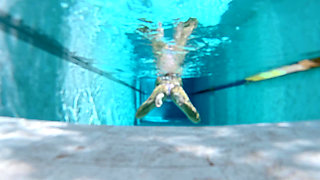 Big Tits Underwater