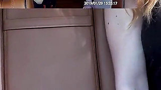 Huge Titty Slut Fucks Jock in Car Garage After Gym