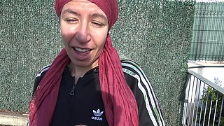 Turkish Wife Cheats on Her British Husband with a Big Black Cock