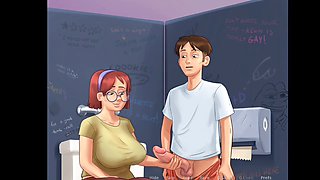 Cartoon sexxxxxxx, anime school, horny widows