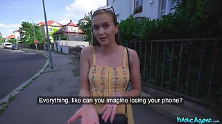 Tittyflashing on the Streets of Czechia - POV Agent