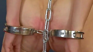 Good Girl Mila Drools Through the Gag While Mistress Elysia's Shock Collar Makes Her Wet and Whimper Into Explosive Orgasm
