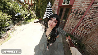 VR Conk: Brunette Shadowheart Fucks And Cums With Moans In A Baldur Gate III Cosplay Parody