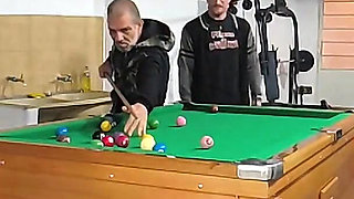 Playing Naked Pool with My Boyfriend and My Father-in-law
