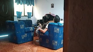 Stepsister Gets Caught Fucking on Hidden Cam