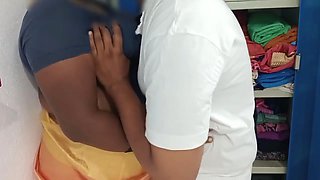 Chithi Dress Change In Front Of Her Step Son He Took Advantage Cock Sucking And Quick Fucking
