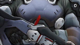 Tracer Meets 3 Bbcs & Services Them One-by-one - 3D Overwatch Porn
