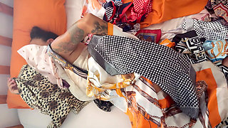 Lola Lu's Silky Scarf Bondage Dream Turns Into a Real Rope Hogtie Nightmare