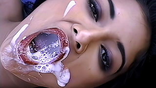 Outdoor Messy Facial Fuck Vintage Nadia
