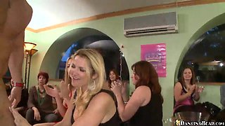 The Bride To Be Gets Naughty CFNM sex party