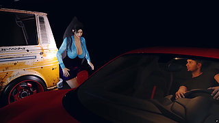 3D Huge Boobs Slut Naked Her Perfect Boobs Cheating with Big Dick