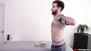 Mystery bedmate - emo smut - Mean Massage