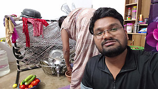 Hot Devar and Bhabhi Romantic Hot Video - Desi Village Bhabhi Beautiful Nipple Boobs Suking Video Part-2