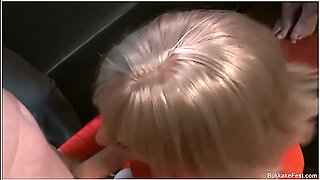 Sexy Milf Porscher Wells Bukkake