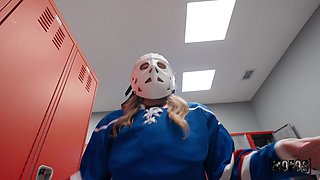 Harlow's Wild Desire in a Steamy Locker Room Affair